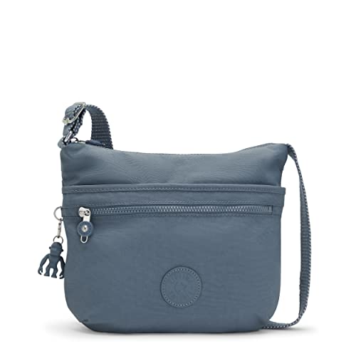 Kipling Damen Arto Schultertasche, Bürste blau von Kipling