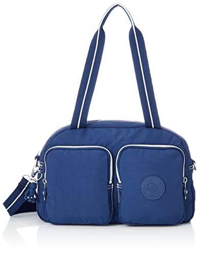 Kipling Damen Cool Defea Schultertaschen, Blau (Admiral Blue), Einheitsgröße EU von Kipling