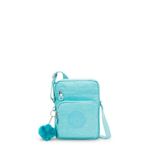 Kipling Damen Gunne Crossbody Bag, Deepest Aqua, 6.25''L x 8.75''H x 2.25''D von Kipling