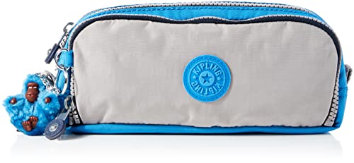 Kipling GITROY, Großes Federmäppchen, 23 cm, 1 L, Lake Blue Block von Kipling