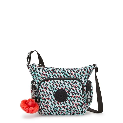 Kipling Gabbie Mini Printed Crossbody Bag, Abstrakter Druck, 11''L x 7.5''H x 3.25''D von Kipling