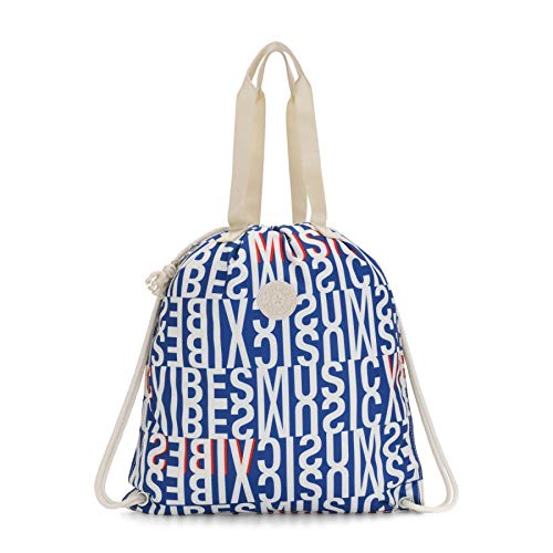 Kipling Hiphurray Graphic Medium Tragetasche – Blue Studio Pr von Kipling