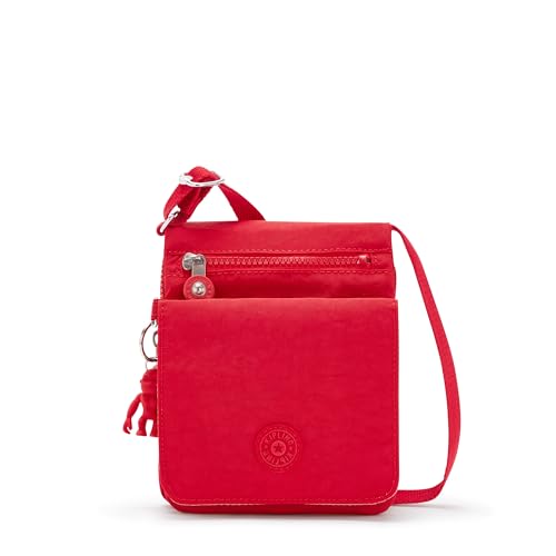 Kipling NEW ELDORADO, Kleine Umhängetasche, Wasserabweisend, 19.5 cm, 1 L, Red Rouge von Kipling