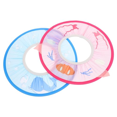 2 Stück wasserdichte Shampoo-Kappe Ohr Kind Duschkappen Hut für Babybad Badehut -Duschhauben Hüte für die Babyparty Badekappen für Babyduschen Duschhut tpe 2 Stück wasserdichte Shampoo-Kappe Ohr Kind Duschkappen Hut für Babybad Badehut -Duschhauben Hüte für die Babyparty Badekappen für Babyduschen Duschhut tpe von Kisangel