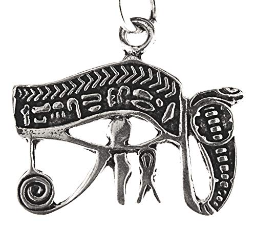 Kiss of Leather Anhänger Auge des Horus aus 925 Sterling Silber Nr. 370 von Kiss of Leather