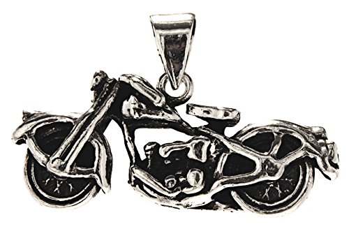 Kiss of Leather Motorrad Anhänger aus 925 Sterling Silber Nr. 264 von Kiss of Leather