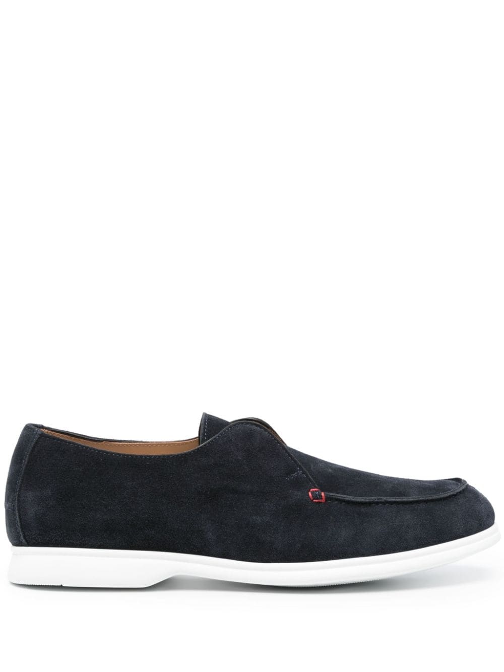 Kiton Loafer aus Wildleder - Blau von Kiton