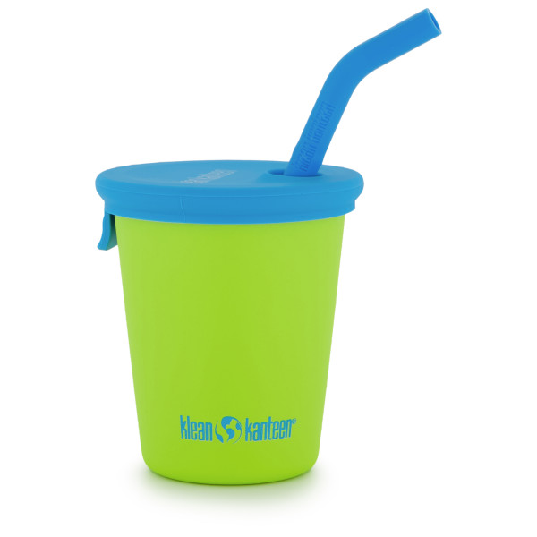 Klean Kanteen - Kid's Kanteen Steel Cup Straw Lid - Becher Gr 296 ml blau;lila;rosa von Klean Kanteen