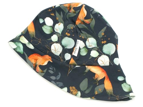 Kleine Könige Sonnenhut Sommer Mütze Baby Mädchen · Modell Eukalyptus Fuchs Foxlove grau · Ökotex 100 Zertifiziert · Größe 122/128 Kleine Könige Sonnenhut Sommer Mütze Baby Mädchen · Modell Eukalyptus Fuchs Foxlove grau · Ökotex 100 Zertifiziert · Größe 122/128 von Kleine Könige