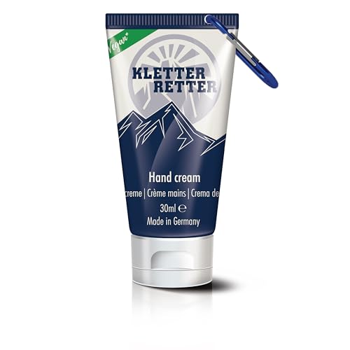 KletterRetter Handcreme für Kletterer und Boulderer 30ml - mit Panthenol, Calendulaöl und Ectoin - zieht schnell ein und klebt nicht! KletterRetter Handcreme für Kletterer und Boulderer 30ml - mit Panthenol, Calendulaöl und Ectoin - zieht schnell ein und klebt nicht! von KletterRetter