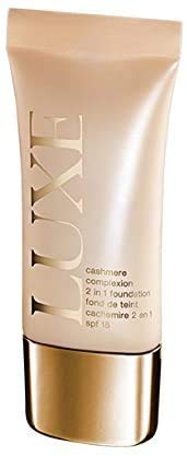 AVON LUXE 2-in-1 Foundation LSF 15 für einen kaschmirzarten Teint Medium Bisque *NEU*OVP* von KnBo