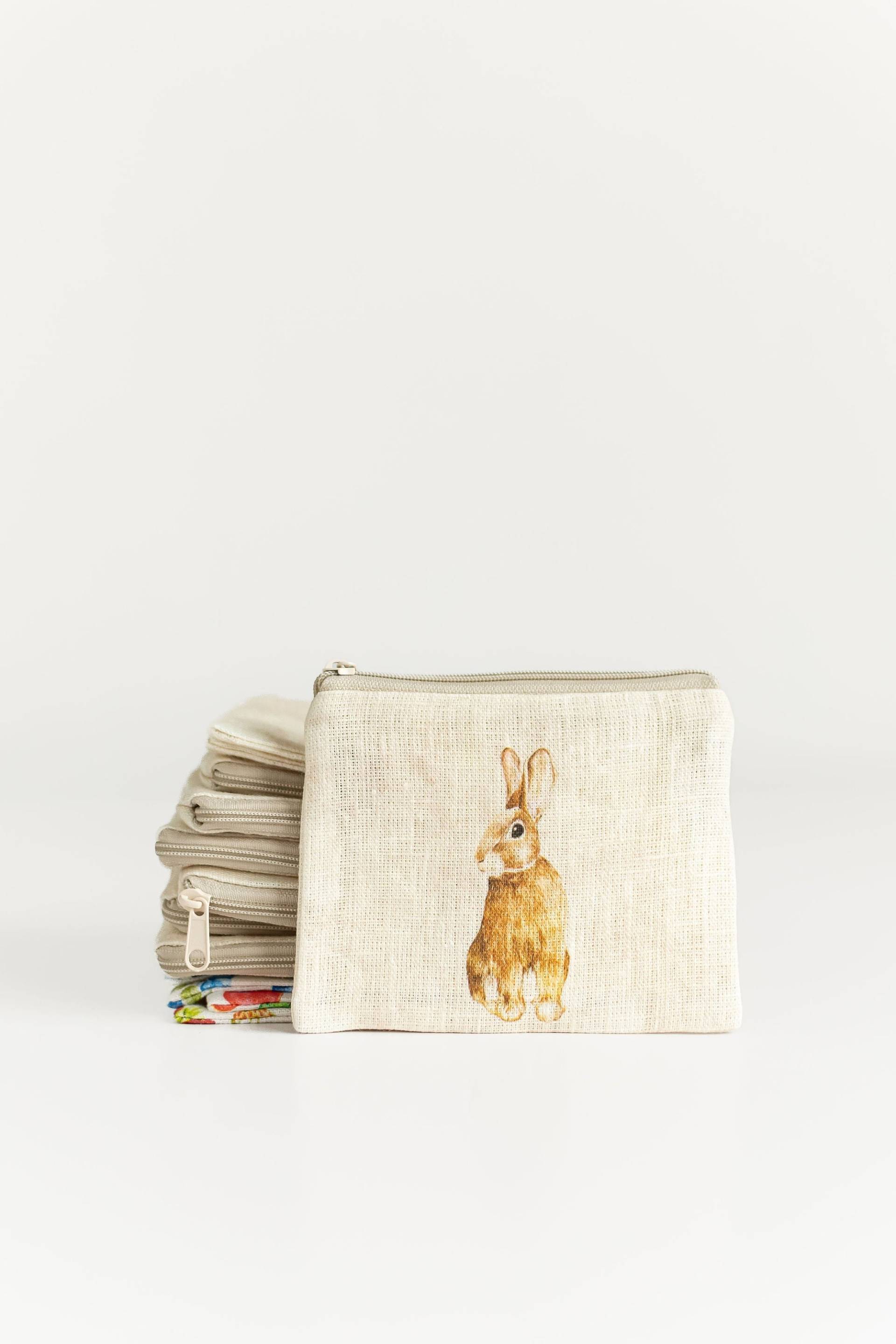 Kleine Portemonnaie Mit Hase von KnitterBag