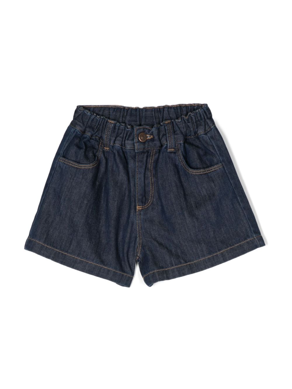 Knot Noa Jeans-Shorts - Blau von Knot