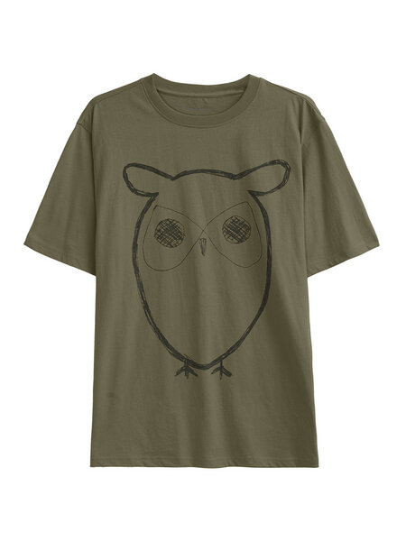 KnowledgeCotton Apparel Herren T-Shirt Big Owl von KnowledgeCotton Apparel