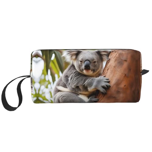 Hugging Tree Koala Reise-Kulturbeutel für Damen und Herren, Zubehör-Organizer, kleine Münzgeldbörse, kleine Tasche, Hugging Tree Koala, Einheitsgröße von KoNsev