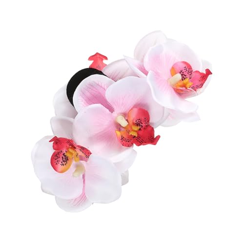 Bunte große Blumen-Haarspange für Damen, elegante und einzigartige Haarklammer, Kopfbedeckung, Hochzeit, Party, Haarschmuck von Kobeleen