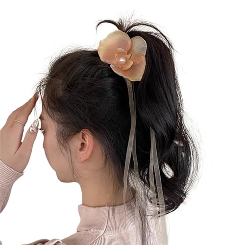 Haarklammer für Damen, Blumenklammer, rutschfest, für Hochzeit, Haar-Styling-Clip von Kobeleen