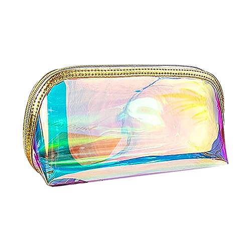 Make-up-Tasche, transparent, Kulturbeutel, Kosmetiktasche mit Reißverschluss, Zuhause, Reisen, Make-up-Organizer, Tasche für die Körperpflege von Kobeleen