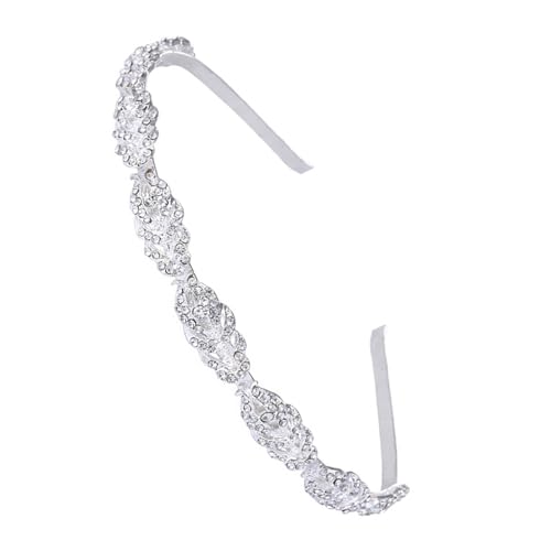 Strass-Stirnband für weibliche Junggesellinnenabschiede, Kopfbedeckung, Hochzeit, Haarreif, Musikfestival, eleganter Kronenstück, Hairhoop von Kobeleen