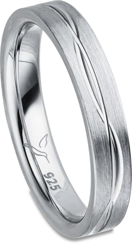 Kolibri Rings 925 Silber Ring Verlobungsring Partnerring Ehering Freundschaftsring Unisex - Inkl. Gratis Gravur und Etui Kolibri Rings 925 Silber Ring Verlobungsring Partnerring Ehering Freundschaftsring Unisex - Inkl. Gratis Gravur und Etui von Kolibri Rings