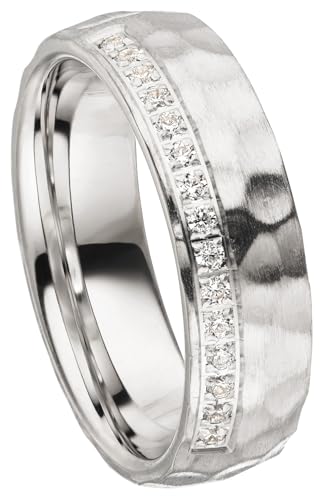 Kolibri Rings Damenring 15 Zirkonia Steine Sterling Silber 925 Ehering Verlobungsring Partnerring Freundschaftsring Ring - Inkl. Gravur und Etui Kolibri Rings Damenring 15 Zirkonia Steine Sterling Silber 925 Ehering Verlobungsring Partnerring Freundschaftsring Ring - Inkl. Gravur und Etui von Kolibri Rings