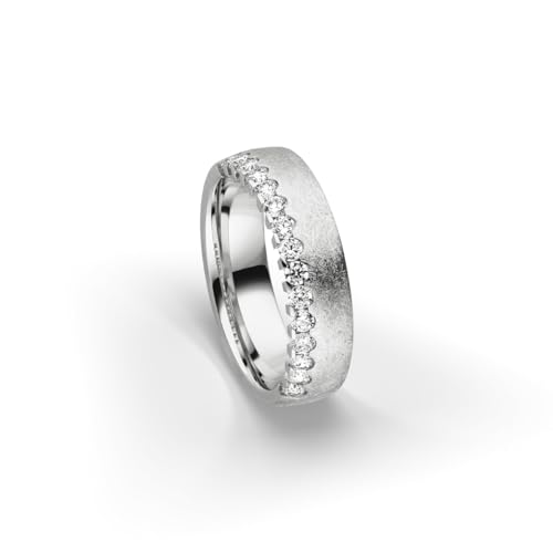 Kolibri Rings Damenring Eismatt 15 Zirkonia Steine Sterling Silber 925 Ring Ehering Verlobungsring Partnerring Freundschaftsring - Inkl. Gratis Gravur und Etui Kolibri Rings Damenring Eismatt 15 Zirkonia Steine Sterling Silber 925 Ring Ehering Verlobungsring Partnerring Freundschaftsring - Inkl. Gratis Gravur und Etui von Kolibri Rings