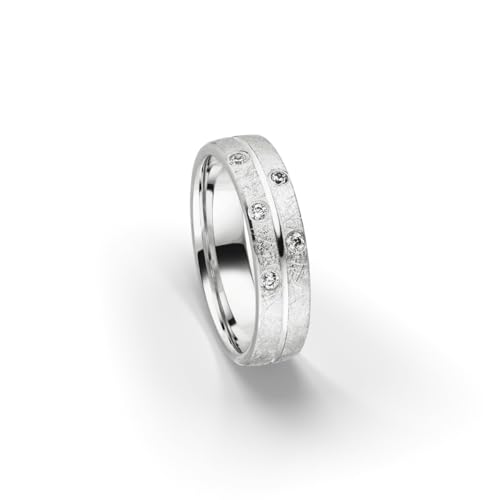 Kolibri Rings Damenring Eismatt 5 Zirkonia Steine Sterling Silber 925 Ring Ehering Verlobungsring Partnerring Freundschaftsring - Inkl. Gratis Gravur und Etui Kolibri Rings Damenring Eismatt 5 Zirkonia Steine Sterling Silber 925 Ring Ehering Verlobungsring Partnerring Freundschaftsring - Inkl. Gratis Gravur und Etui von Kolibri Rings