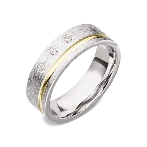 Kolibri Rings Damenring Eismatt Gelb Vergoldet 3 Zirkonia Steine Sterling Silber 925 Ring Ehering Verlobungsring Partnerring Freundschaftsring - Inkl. Gratis Gravur und Etui Kolibri Rings Damenring Eismatt Gelb Vergoldet 3 Zirkonia Steine Sterling Silber 925 Ring Ehering Verlobungsring Partnerring Freundschaftsring - Inkl. Gratis Gravur und Etui von Kolibri Rings
