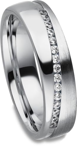 Kolibri Rings Damenring Sterling Silber 925 15 Zirkonia Steine Ring Ehering Verlobungsring Partnerring Freundschaftsring - Inkl. Gravur und Etui Kolibri Rings Damenring Sterling Silber 925 15 Zirkonia Steine Ring Ehering Verlobungsring Partnerring Freundschaftsring - Inkl. Gravur und Etui von Kolibri Rings