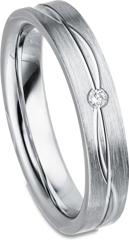 Kolibri Rings Damenring Zirkonia Stein Sterling Silber 925 Ehering Verlobungsring Partnerring Freundschaftsring Ring - Inkl. Gravur und Etui Kolibri Rings Damenring Zirkonia Stein Sterling Silber 925 Ehering Verlobungsring Partnerring Freundschaftsring Ring - Inkl. Gravur und Etui von Kolibri Rings