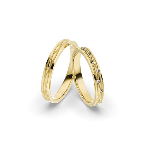 Kolibri Rings Eheringe Gold 333 7 Diamanten Verlobungsringe Trauringe Set Paarpreis - Gratis Gravur und Etui Kolibri Rings Eheringe Gold 333 7 Diamanten Verlobungsringe Trauringe Set Paarpreis - Gratis Gravur und Etui von Kolibri Rings