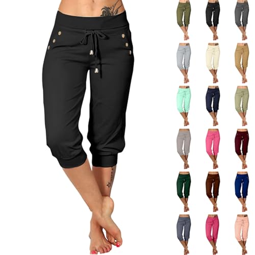 Kurze Hose Damen, Jogginghose Damen, Shorts Damen, Sommerhose Damen, Yogahose Damen, Strandhose Damen, Freizeithose Damen, Musselin Hose Damen, Radhose Damen Baggy Caprihose Trainingshose S-5XL Kurze Hose Damen, Jogginghose Damen, Shorts Damen, Sommerhose Damen, Yogahose Damen, Strandhose Damen, Freizeithose Damen, Musselin Hose Damen, Radhose Damen Baggy Caprihose Trainingshose S-5XL von Komiseup