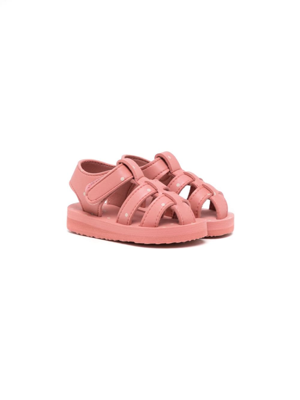 Konges Sløjd Sandalen mit Polka Dots - Rosa von Konges Sløjd