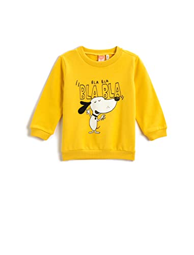 Koton Baby Boy Printed Sweatshirt Cotton Crew Neck von Koton