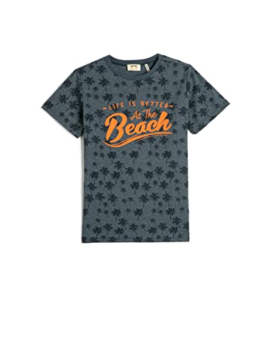 Koton Boys T-Shirt Short Sleeve Crew Neck Printed von Koton