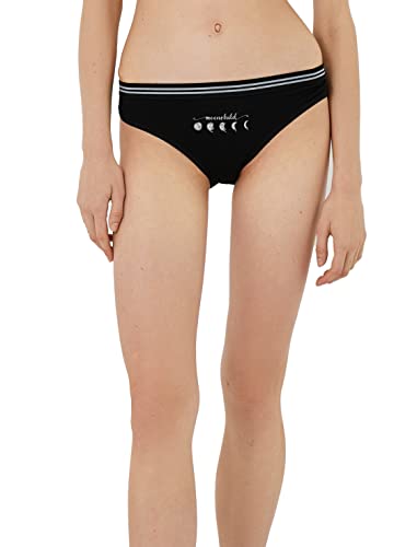 Koton Damen String Höschen Slips, Schwarz (999), XL von Koton