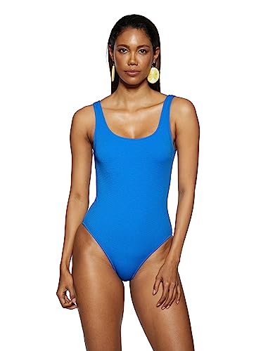 Koton Women U Neck Tissued Basic Swimsuit von Koton