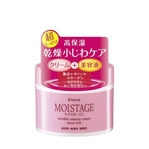 Kracie - Moistage Wrinkle Essence Cream Extra Rich - 100g von Kracie