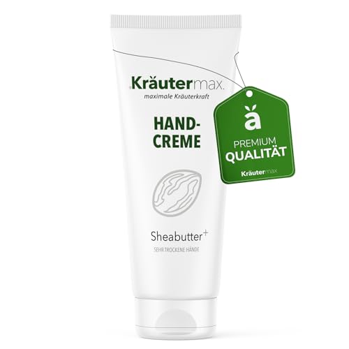 Sheabutter Handcreme mit Shea Butter Creme für Kosmetik 1 x 70 ml von Kräutermax.