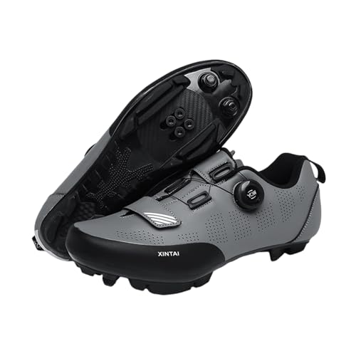 Kraftpaid Fahrradschuhe Herren MTB,Mountainbike Schuhe Herren,Spinning Schuhe Damen,Herren Radschuhe Damen,MTB Radsportschuhe,Mountainbike Schuhe,Atmungsaktive Outdoor Radschuhe,Fahrrad Spin Schuhe von Kraftpaid