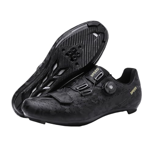 Kraftpaid Mountainbike Schuhe Herren,Fahrradschuhe Herren,Rennradschuhe Herren,Herren-Radsportschuhe,Damen MTB Radsportschuhe,Mountainbike Schuhe,Atmungsaktive Outdoor-Radschuhe,Spin MTB Schuhe von Kraftpaid