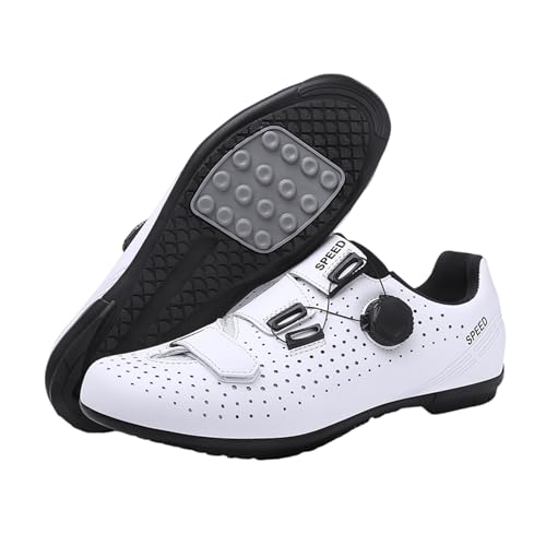 Kraftpaid Mountainbike Schuhe Herren,Fahrradschuhe Herren,Rennradschuhe Herren,Herren-Radsportschuhe,Damen MTB Radsportschuhe,Mountainbike Schuhe,Atmungsaktive Outdoor-Radschuhe,Spin MTB Schuhe von Kraftpaid