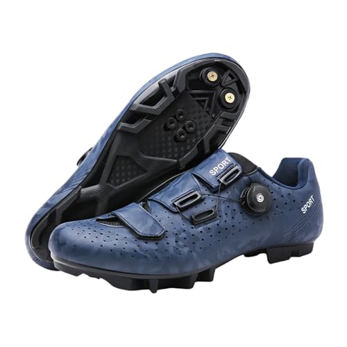 Kraftpaid Mountainbike Schuhe Herren,Fahrradschuhe Herren,Rennradschuhe Herren,Herren-Radsportschuhe,Damen MTB Radsportschuhe,Mountainbike Schuhe,Atmungsaktive Outdoor-Radschuhe,Spin MTB Schuhe von Kraftpaid