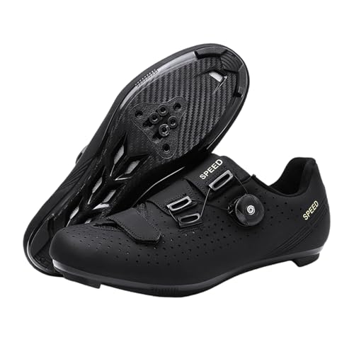 Kraftpaid Mountainbike Schuhe Herren,Fahrradschuhe Herren,Rennradschuhe Herren,Herren-Radsportschuhe,Damen MTB Radsportschuhe,Mountainbike Schuhe,Atmungsaktive Outdoor-Radschuhe,Spin MTB Schuhe von Kraftpaid