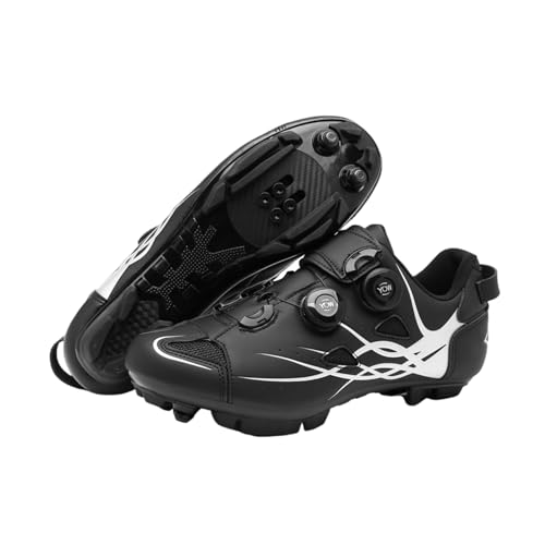 Kraftpaid Mountainbike Schuhe Herren,MTB Schuhe Herren,Atmungsaktive Outdoor-Radschuhe,Spinning Schuhe Damen,Mountainbike Schuhe Sneaker,Atmungsaktive Outdoor-Radschuhe Fahrrad Indoor Schuhe von Kraftpaid