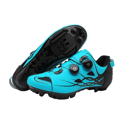 Kraftpaid Mountainbike Schuhe Herren,MTB Schuhe Herren,Atmungsaktive Outdoor-Radschuhe,Spinning Schuhe Damen,Mountainbike Schuhe Sneaker,Atmungsaktive Outdoor-Radschuhe Fahrrad Indoor Schuhe von Kraftpaid