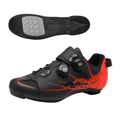 Kraftpaid Mountainbike Schuhe Herren,MTB Schuhe Herren,Atmungsaktive Outdoor-Radschuhe,Spinning Schuhe Damen,Mountainbike Schuhe Sneaker,Atmungsaktive Outdoor-Radschuhe Fahrrad Indoor Schuhe von Kraftpaid