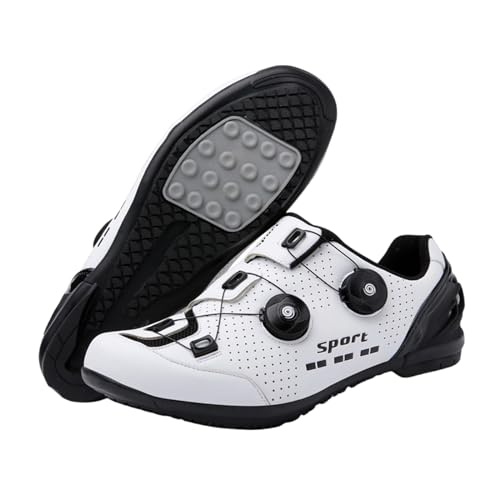 Kraftpaid Mountainbike Schuhe Herren,Rennrad Schuhe MäNner,Spinning Schuhe Damen,Fahrradschuhe Damen Herren MTB,Mountainbike Schuhe,Atmungsaktive Outdoor-Radschuhe,Fahrrad Spin MTB Schuhe von Kraftpaid