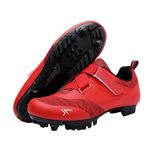 Kraftpaid Mountainbike Schuhe Herren,Spinning Schuhe Damen,Rennradschuhe Herren,Herren Radschuhe Damen,MTB Radsportschuhe Mountainbike Schuhe Atmungsaktive Outdoor-Radschuhe Fahrrad MTB Schuhe von Kraftpaid