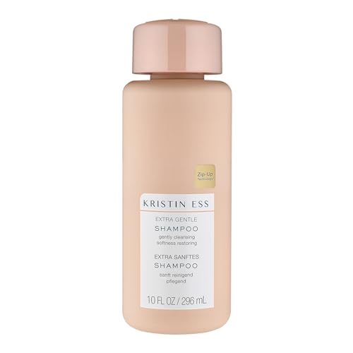Kristin Ess | Shampoo Extra Gentle | Hochwertiges, sanftes Haarshampoo Damen, pflegt & beruhigt die Kopfhaut | Haarpflege für tägliche Anwendung | Vegan, ohne Sulfate, Parabene & Silikone | 296 ml Kristin Ess | Shampoo Extra Gentle | Hochwertiges, sanftes Haarshampoo Damen, pflegt & beruhigt die Kopfhaut | Haarpflege für tägliche Anwendung | Vegan, ohne Sulfate, Parabene & Silikone | 296 ml von Kristin Ess